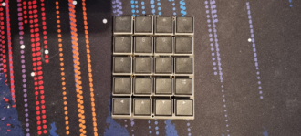 NovelKeys Numpad; Choc Yellow