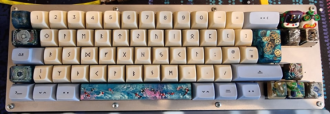 LFK68 w/ Custom Sandwich Case; Nexus SKCM Cream; MT3 Godspeed